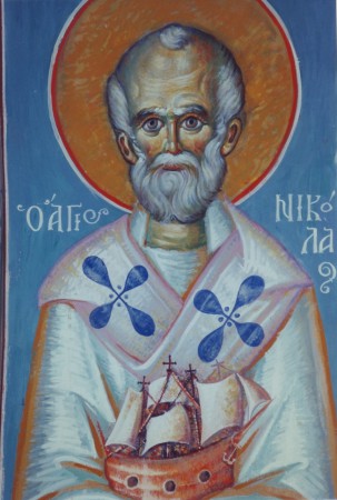 ο Αγ. Νικόλαος στον Προφ. Ηλία Καστέλλας